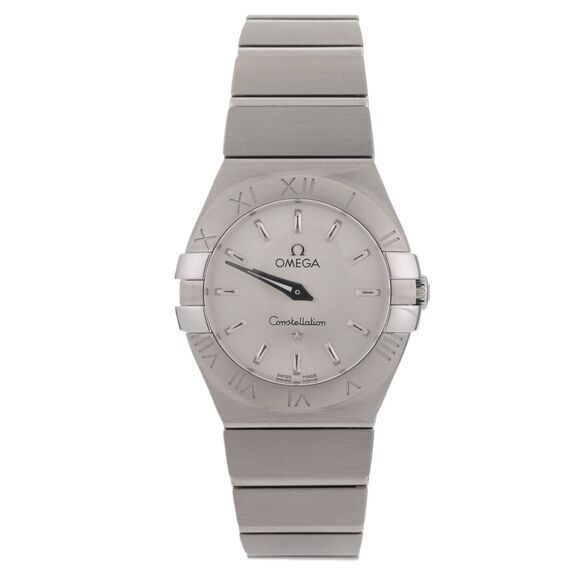 Omega Constellation 123.10.27.60.02.001 Women\'s 27mm Watch W/ Box, Card, Manual